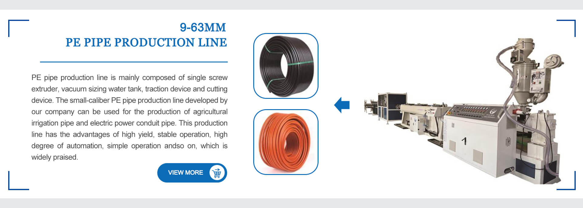 PP/PE/PPR Compound Pipe Extrusion Line