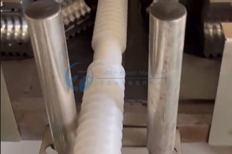 Magic-Shrinkable-Single-Wall-Corrugated-Pipe-Extrusion-Line