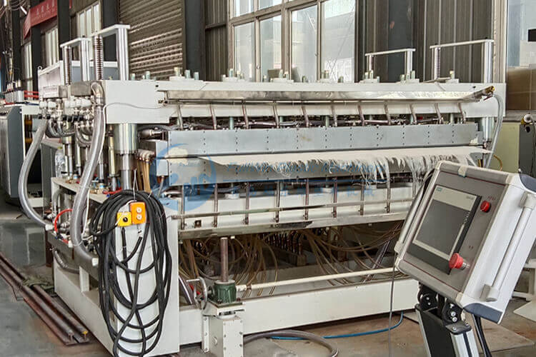 PP Hollow Grid Sheet Extrusion Machine